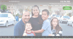 Desktop Screenshot of mowrydental.com